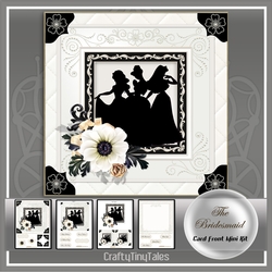 The Bridesmaid Card Front kit