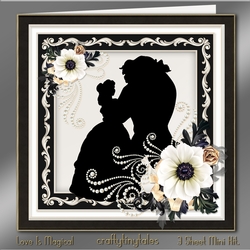 Love Is magical Card Front Kit
