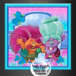 Trolls Pastels Mini Kit Two