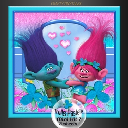 Trolls Pastels Mini Kit Seven