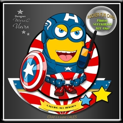 Minion Superhero Card Kit.1