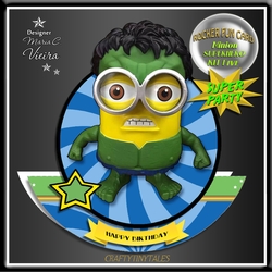 Minion Superhero Card Kit. 5