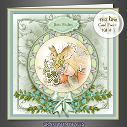 Peter Rabbit Card Front Kit 1