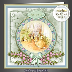 Peter Rabbit Card Front Kit 6