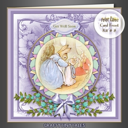 Peter Rabbit Card Front Kit 8