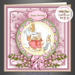 Peter Rabbit Card Front Kit 11