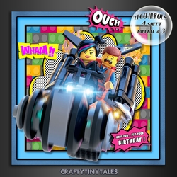 Lego Heroes Card Front Mini Kit.3