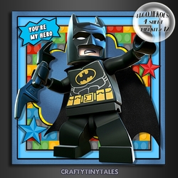 Lego Heroes Card Front Mini Kit.12