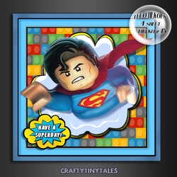 Lego Heroes Card Front Mini Kit.15