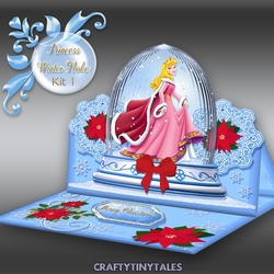 Princess Winter Globe Mini Kit. One
