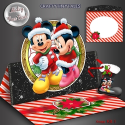 Mickey Goes Easel Xmas Kit 1
