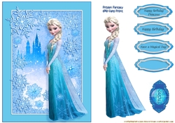 Frozen Fantasy Card Front Sheet 2