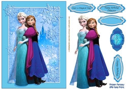Frozen Fantasy Card Front Sheet 5