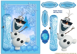 Frozen Fantasy Card Front Sheet 6