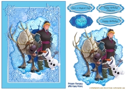 Frozen Fantasy Card Front Sheet 7