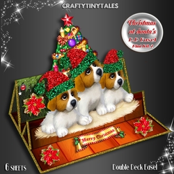 Christmas at Santas Easel Kit.2