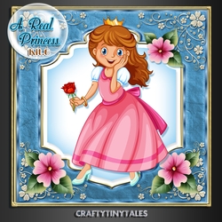 A Real Princess Card Front Kit.6