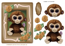 Beanie Series 5x7 Card Front 8 Set Two. 