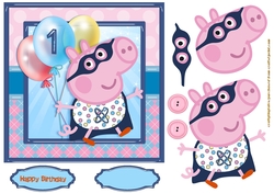 Peppa Pig Card Front 1