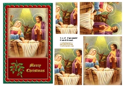 Christmas 5x8 Pyramid Card Front 2