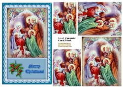 Christmas 5x8 Pyramid Card Front 3