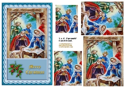 Christmas 5x8 Pyramid Card Front 5