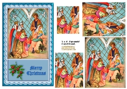 Christmas 5x8 Pyramid Card Front 8