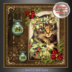 Vintage Cats n Kittens Mini Kit.1