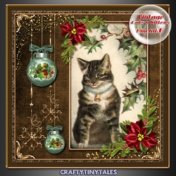 Vintage Cats n Kittens Mini Kit. 6
