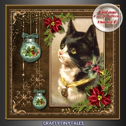 Vintage Cats n Kittens Mini Kit. 8