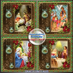 Happy Holidays Nativity Scene Bumper Kit.1