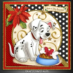 Spots For Christmas Card Front Kit 2