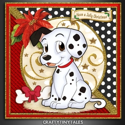 Spots For Christmas Card Front Kit 5