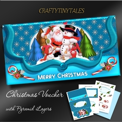 Christmas Voucher Mini Kit Blue 1
