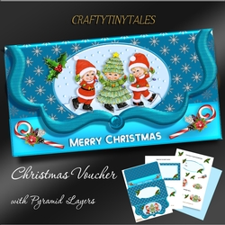 Christmas Voucher Mini Kit Blue 4