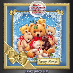 Winter Playground Teddy Bears Mini Kit 9