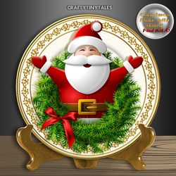 Christmas Plate with Stand Mini Kit.6
