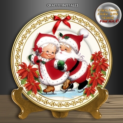 Christmas Plate with Stand Mini Kit.8