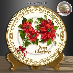 Christmas Plate with Stand Mini Kit.10