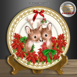 Christmas Plate with Stand Mini Kit.11