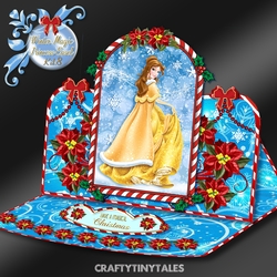 Winter Magic Princess Easel Mini Kit.8