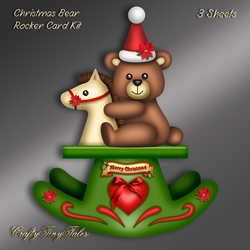 Christmas Bear Rocker Card Mini Kit.1