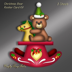 Christmas Bear Rocker Card Mini Kit.2