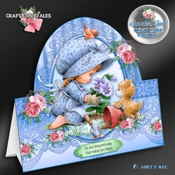 Garden GirlsTent Card Mini Kit.1