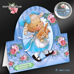 Garden GirlsTent Card Mini Kit.3