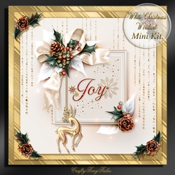 White Christmas Card Front Mini Kit.3