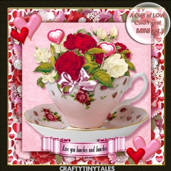 A Cup of Love Card Front Mini Kit.4