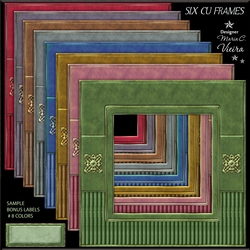 Eight Suede 8x8 Frames CU.kit.1