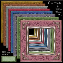 Eight Suede 8x8 Frames CU.kit.3