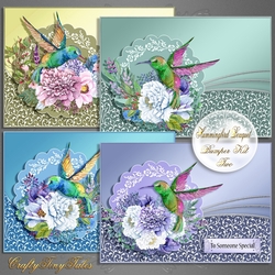 Hummingbird Bouquet Bumper Kit.2